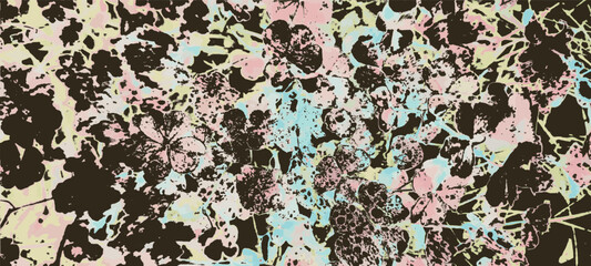 Colorful abstract background .Flower digital image with a psychedelic stripes. Argent base for website, print, basis for banners, wallpapers, business cards, brochure, banner