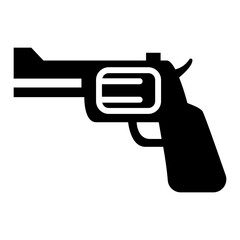 Revolver icon vector illustration graphic design