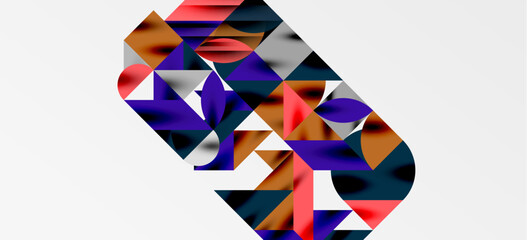 Geometric neo patterns. Abstract background for covers, banners, flyers and posters and other templates