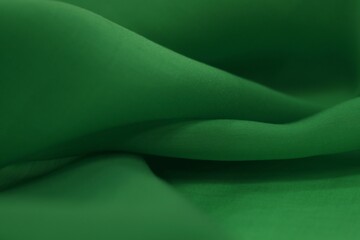 green silk background