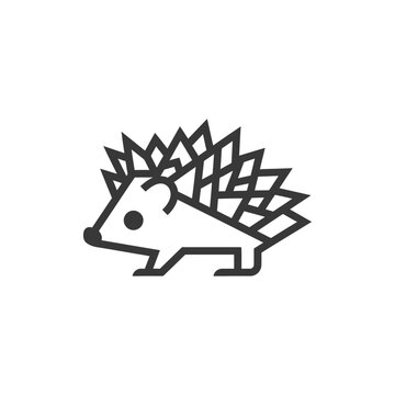 recommend clip art: cute and prickly hedgehog