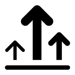 Business Growth icon vector illustration graphic design