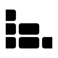 Brickwork icon vector illustration graphic design