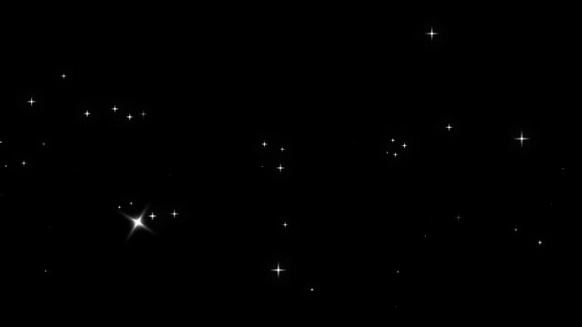 sparkling sparkles blink animated flashes of light sparkling luxury gold overlay background 4k looping