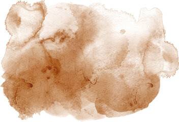 abstract brown watercolor