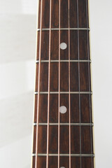 a luxury black electric guitar