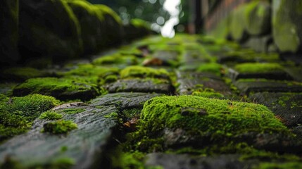 Vast Moss on Bricks