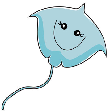 stringray blue