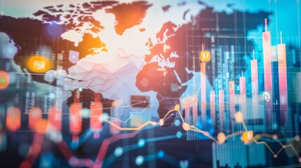 A Colorful Digital Representation of Global Market Growth