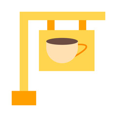 Signboard Flat Icon