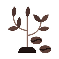 Coffer Tree Flat Icon