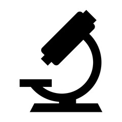 Microscope icon vector illustration graphic design