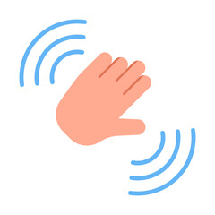 Motion Capture Flat Icon