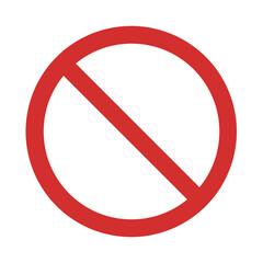 Prohibitions Flat Icon