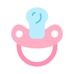 Pacifier Flat Icon