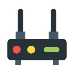 Modem Flat Icon