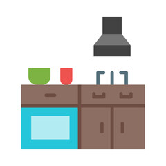 Kitchen Flat Icon