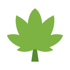 Leaves Flat Icon