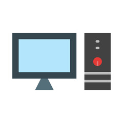 Computer Flat Icon