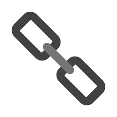 Chained Flat Icon