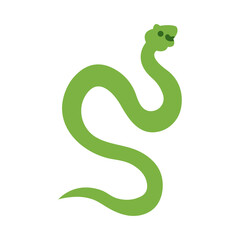 Snake Flat Icon