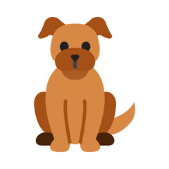 Dog Flat Icon