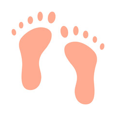 Footprint Flat Icon