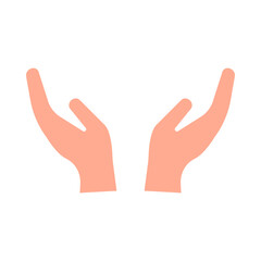 Hand Gesture Flat Icon