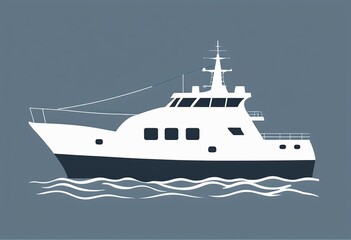 Timeless Nautical Icon: Enhance Your Designs with This Classic Boat Silhouette