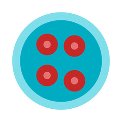 Stem Cells Flat Icon