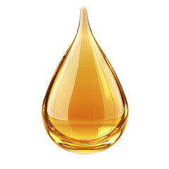 A drop of oil is shown in a glass