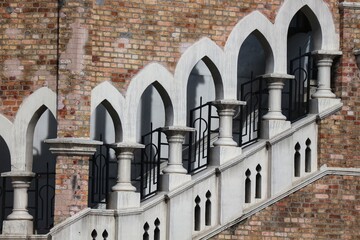 Kuala Lumpur, Malaysia on May 21, 2023. Close up photo of the building. The Sultan Abdul Samad...