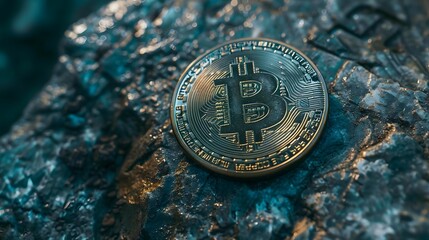 Bitcoin on a Rock.