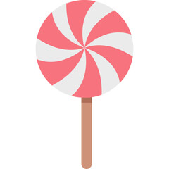 Lollipop vector icon in flat style 