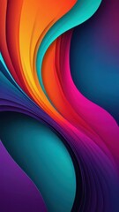 a close up of a colorful abstract background with