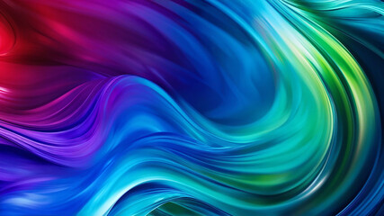 Obraz premium abstract background with dynamic fluid patterns Generative Ai