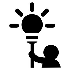 Idea icon vector illustration graphic design