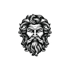 Zeus logo design vector illustration