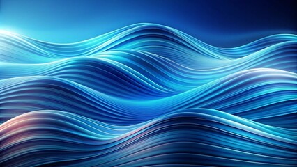 Fototapeta premium Simple multi-pattern background with blue gradient.