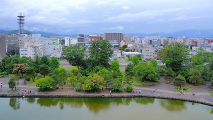 松本城天守閣からの眺め3