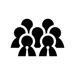 Business team icon vector illustration graphic design