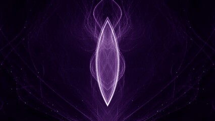 ellipsenförmige leuchtende futuristische Grafik - Netzwerk, Verbindungen, Hintergrund, Reaktion,...