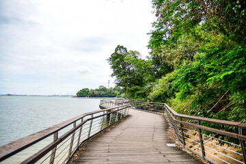 Obraz premium Labrador Nature Reserve in Singapore