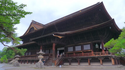 善光寺本堂（雨天）2