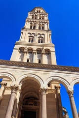Cathedral of Saint Domnius inside Diocletian's Palace in Split, Croatia