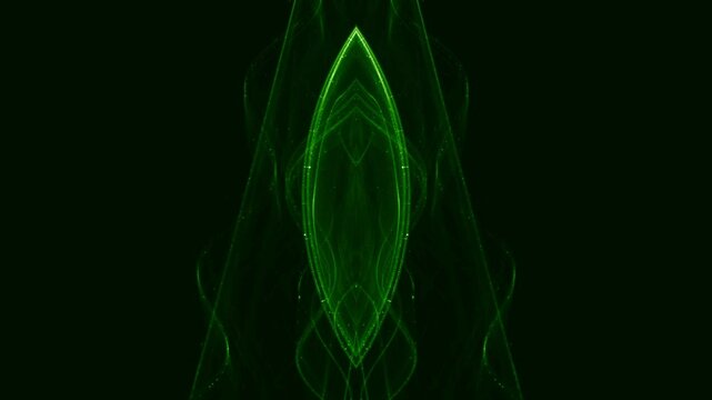 ellipsenf&ouml;rmige leuchtende futuristische Grafik - Netzwerk, Verbindungen, Hintergrund, Reaktion, Elektrizit&auml;t, Dynamik, Design, surreal, Wissenschaft, Technolgie, schwarz, gr&uuml;n
