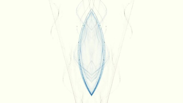 ellipsenf&ouml;rmige leuchtende futuristische Grafik - Netzwerk, Verbindungen, Hintergrund, Reaktion, Elektrizit&auml;t, Dynamik, Design, surreal, Wissenschaft, Technolgie, beige, blau
