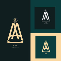 AAA Logo, triple a Vector. eps8