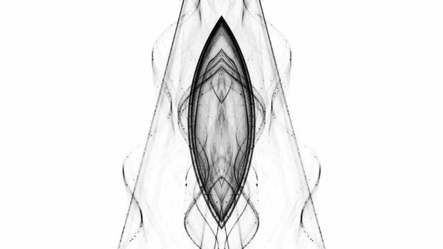 ellipsenf&ouml;rmige leuchtende futuristische Grafik - Netzwerk, Verbindungen, Hintergrund, Reaktion, Elektrizit&auml;t, Dynamik, Design, surreal, Wissenschaft, Technolgie, schwarz, wei&szlig;
