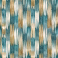 Watercolor painting, brushstroke, stripe in seamless pattern